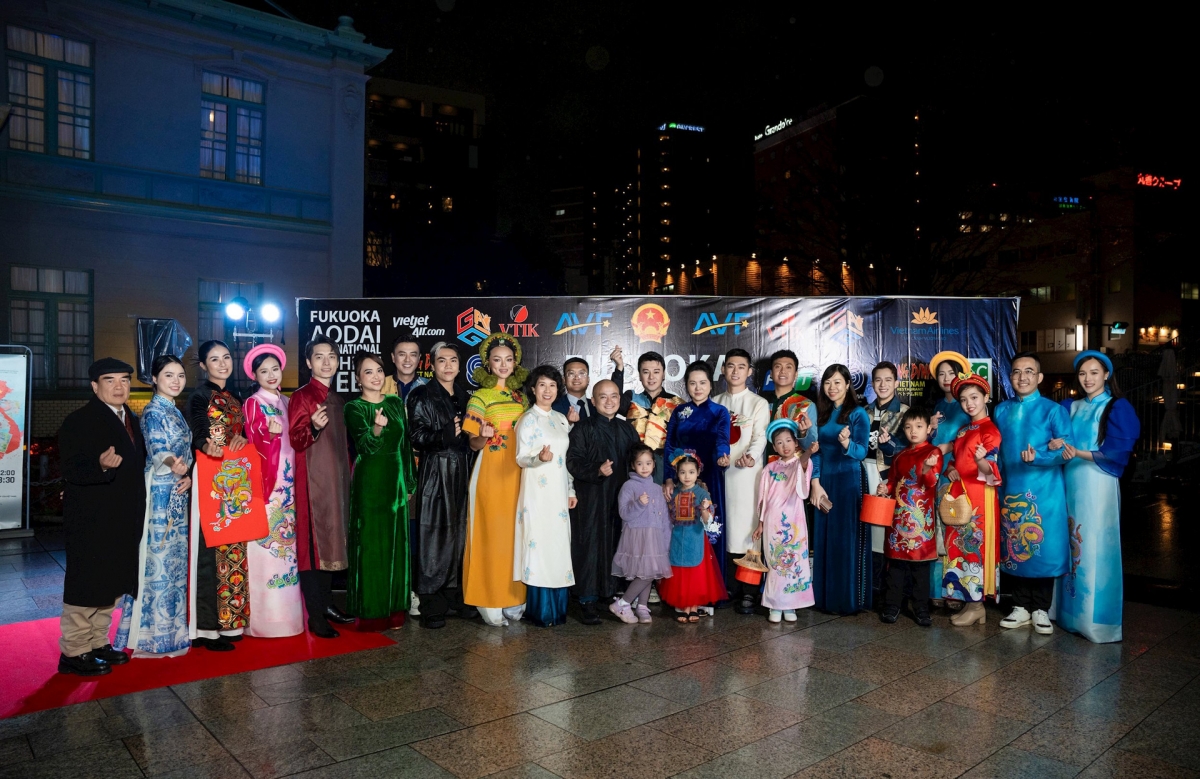 First Vietnamese Ao Dai festival held in Fukuoka