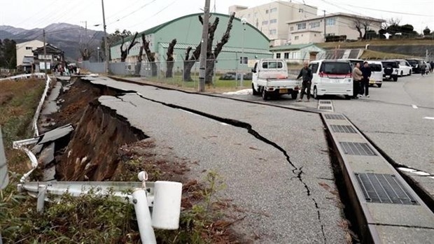 no vietnamese reported dead or injured in japan earthquake picture 1
