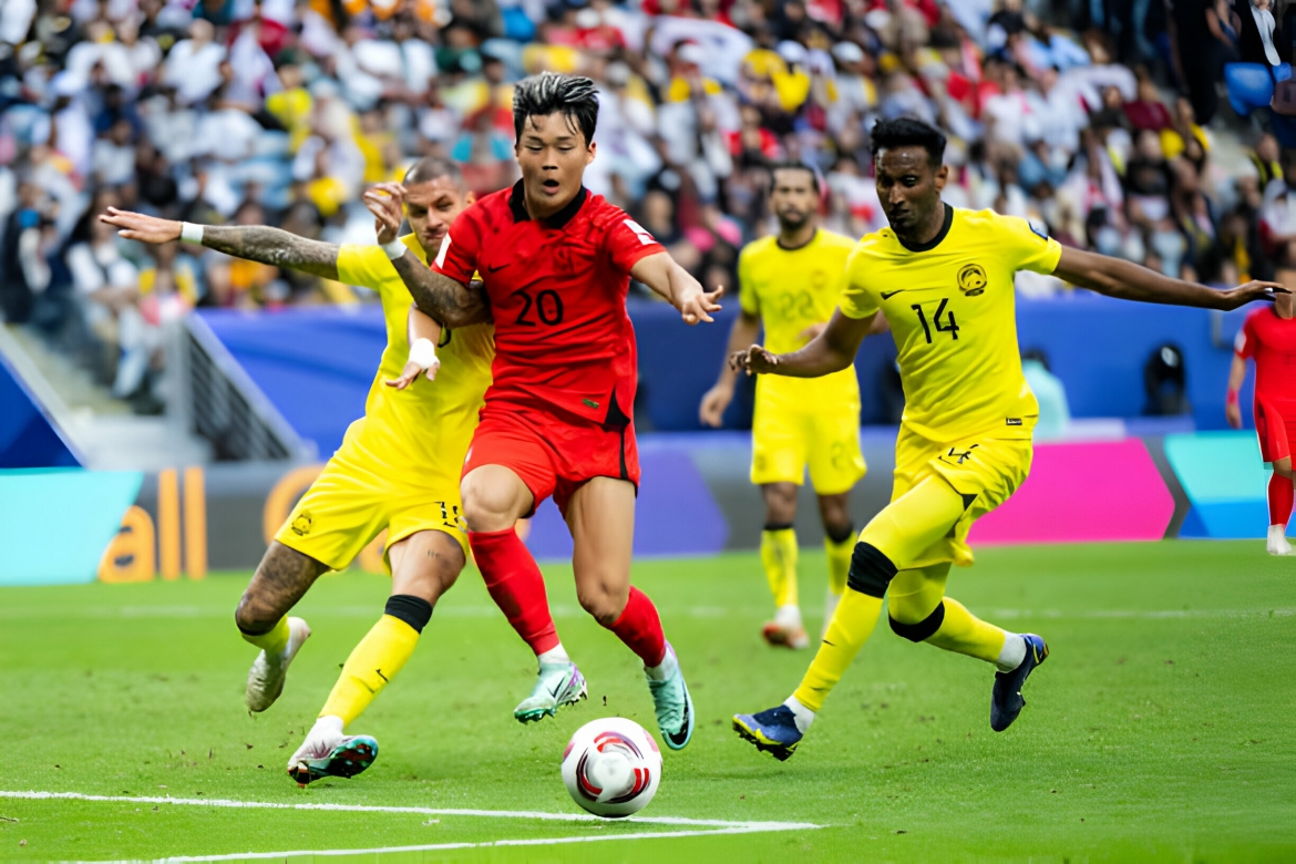 ket qua asian cup 2023 han quoc roi diem truoc malaysia vi ban thua phut 90 15 hinh anh 1