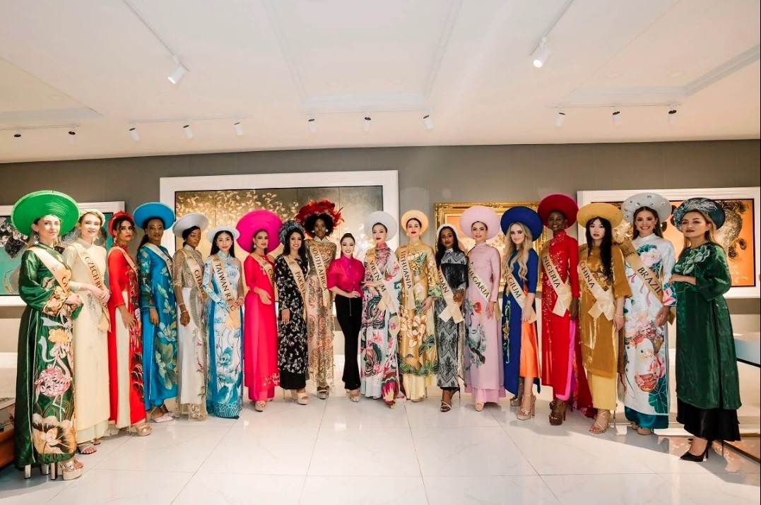miss global 2023 finalists explore vietnamese culture picture 1 miss global 2023 finalists explore vietnamese culture picture 1