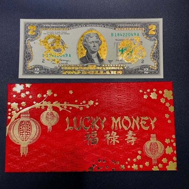 lucky money featuring dragon image in demand ahead of tet picture 2