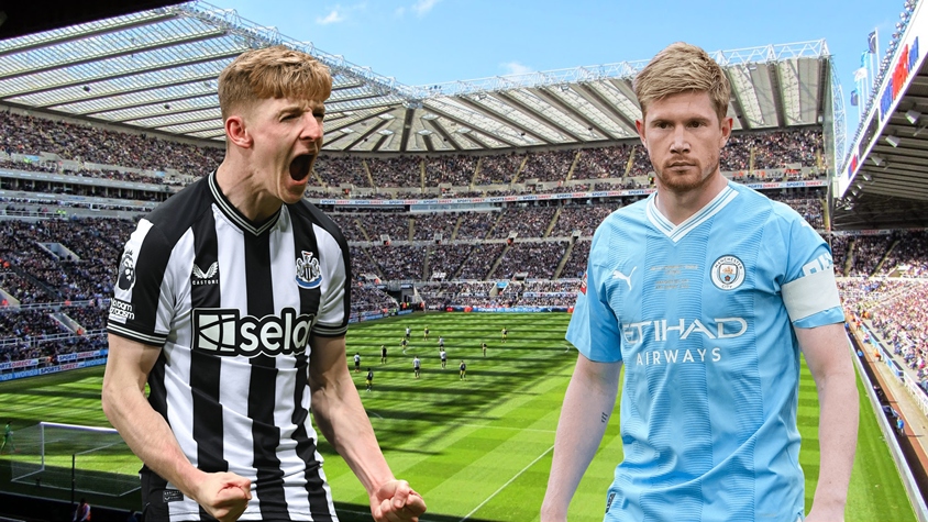 Dự đoán tỷ số, đội hình xuất phát trận Newcastle - Man City