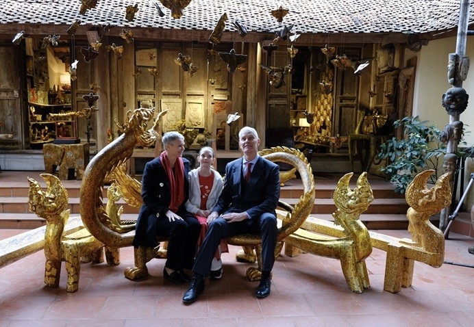 norwegian ambassador explores vietnamese tet at duong lam ancient village picture 6
