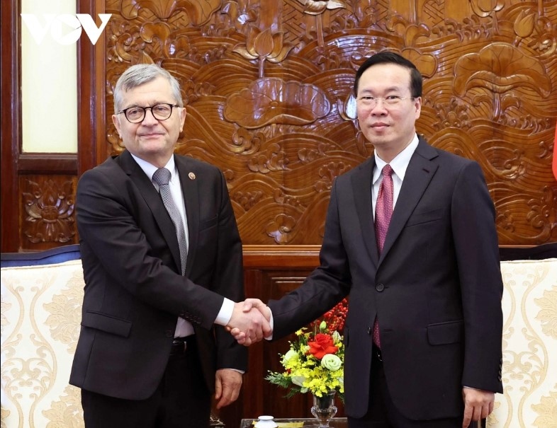 vietnamese state leader receives ambassadors picture 1