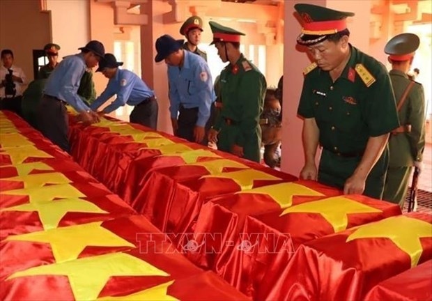 remains of fallen soldiers repatriated from cambodia picture 1