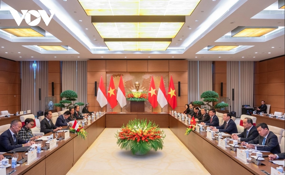 top vietnamese legislator hosts indonesian president picture 2 top vietnamese legislator hosts indonesian president picture 2