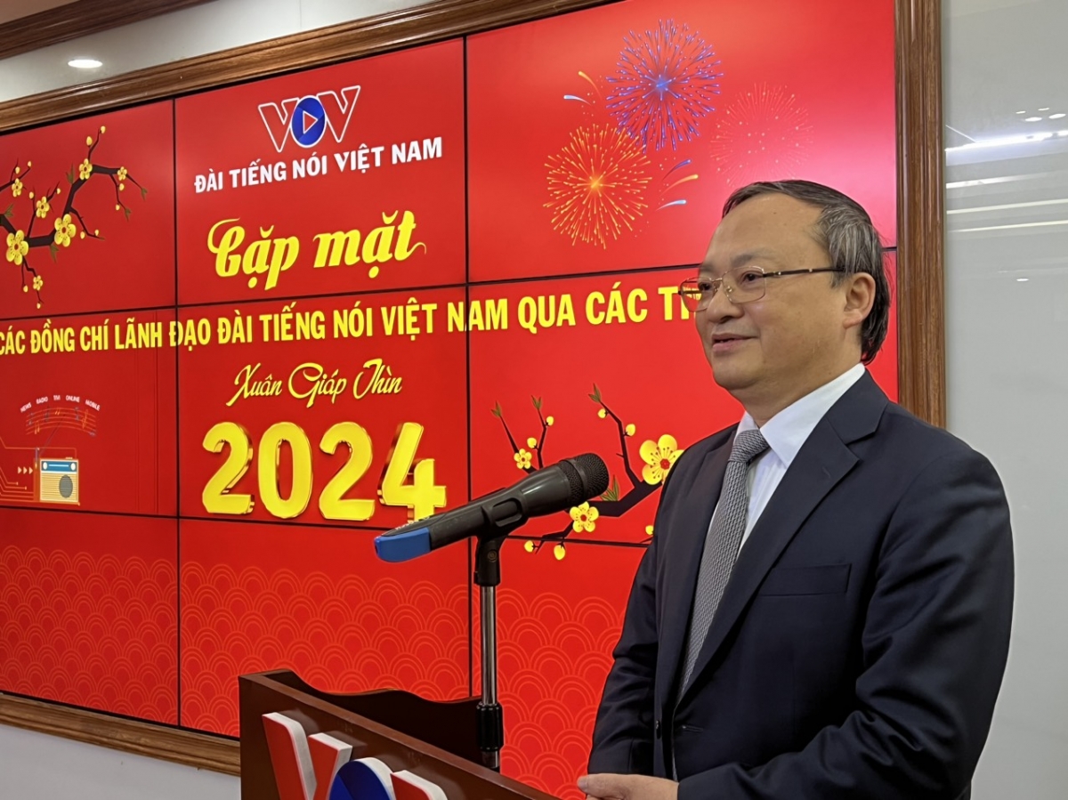 VOV gặp mặt lãnh đạo Đài qua các thời kỳ nhân dịp Xuân Giáp Thìn 2024