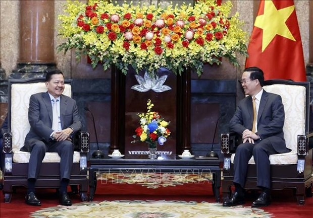 vietnam treasures bilateral relations with cambodia president picture 1 vietnam treasures bilateral relations with cambodia president picture 1