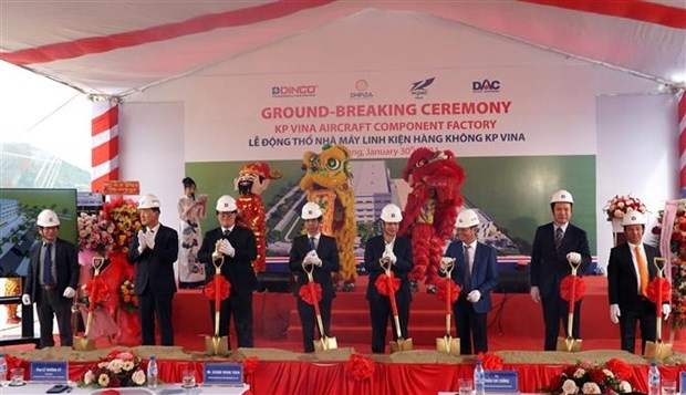 construction starts on aircraft component factory in da nang picture 1