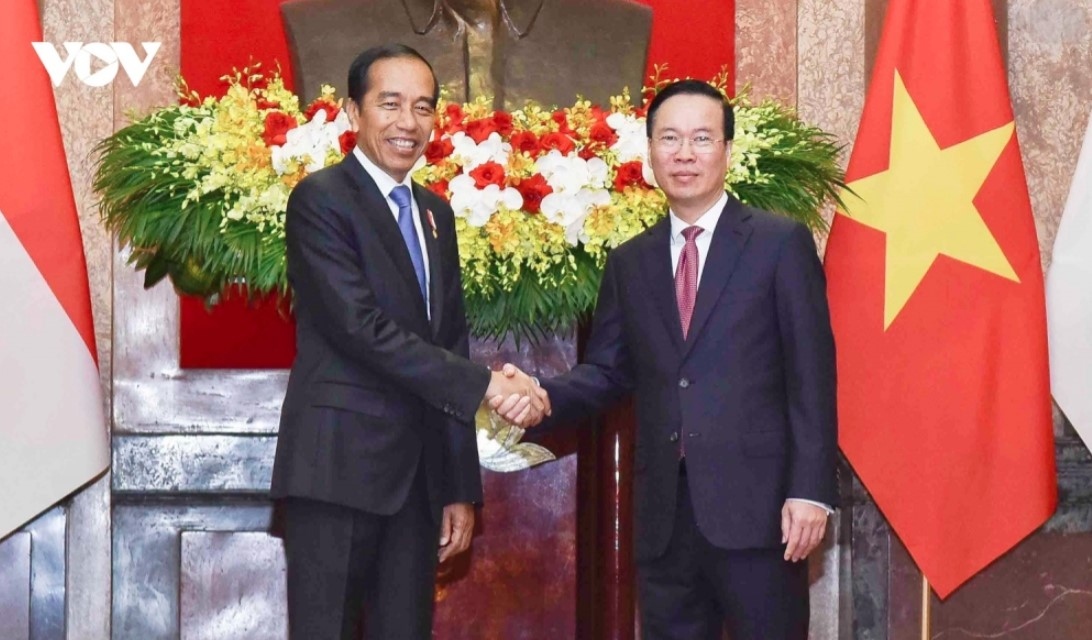 indonesian president welcomed in hanoi with 21-gun salute picture 5 indonesian president welcomed in hanoi with 21-gun salute picture 5