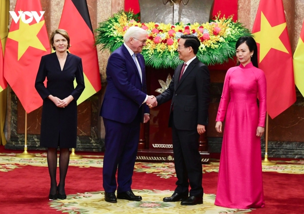 vietnamese president hosts welcome ceremony for german counterpart picture 5