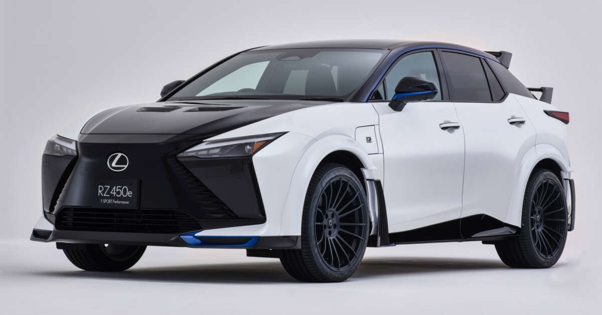 Lexus RZ 450e F Sport Performance 2024 ra mắt, chỉ sản xuất 100 xe