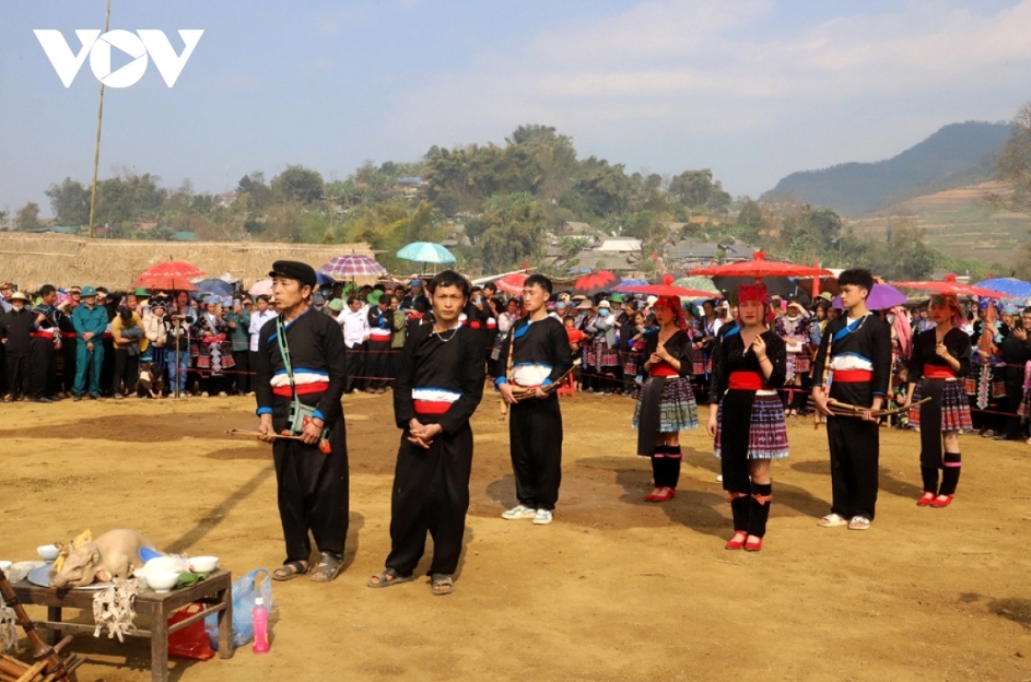 distinctive gau tao spring festival of the mong in northern vietnam picture 1