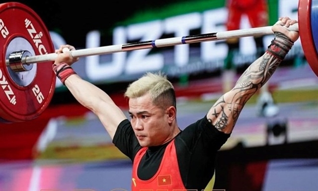 thanh wins two bronze medals at asian weightlifting championship picture 1