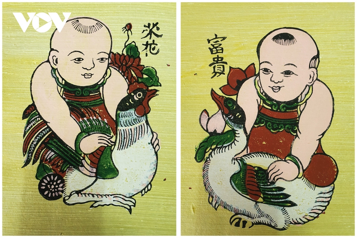 favourite folk woodcut paintings during the tet holiday in vietnam picture 5