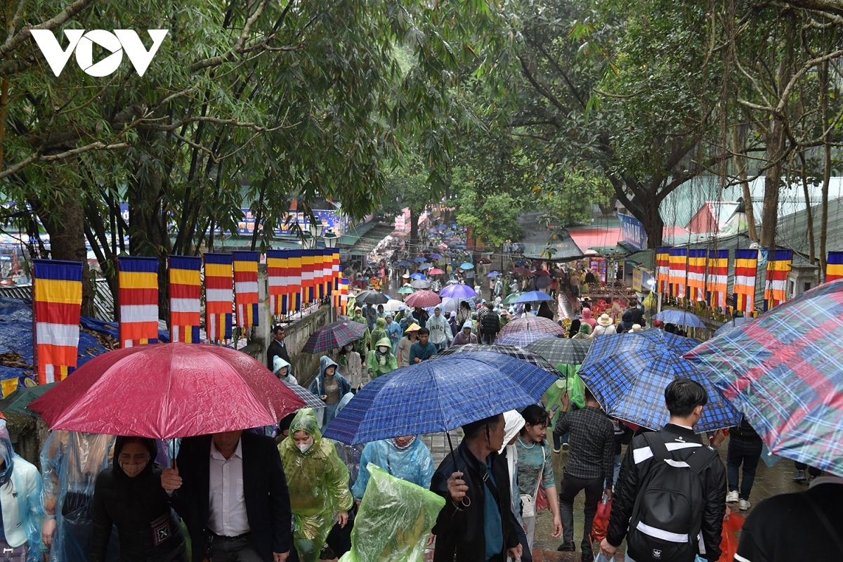 2024 huong pagoda festival attracts hordes of pilgrims, visitors picture 6