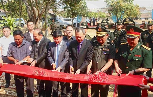 building inaugurated in cambodia for preservation of vietnamese martyrs remains picture 1