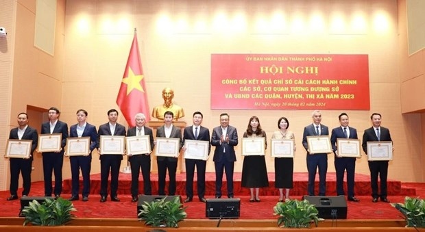 hanoi announces public administration reform index 2023 picture 1
