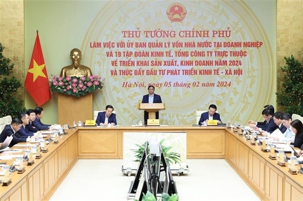 pm chairs conference on state-owned enterprises operation plans for 2024 picture 1