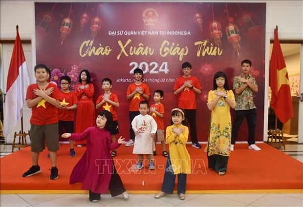 vietnamese people in indonesia mark year of dragon picture 1