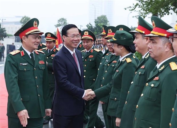 president asks viettel to continue leading role in telecoms industry picture 1