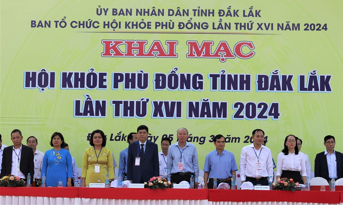 Hơn 2.500 học sinh tham gia Hội khỏe Phù Đổng Đắk Lắk lần thứ XVI – năm 2024