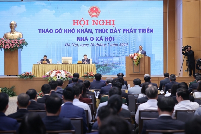 Thủ tướng: Thực hiện bằng được mục tiêu, số lượng nhà ở xã hội năm 2024