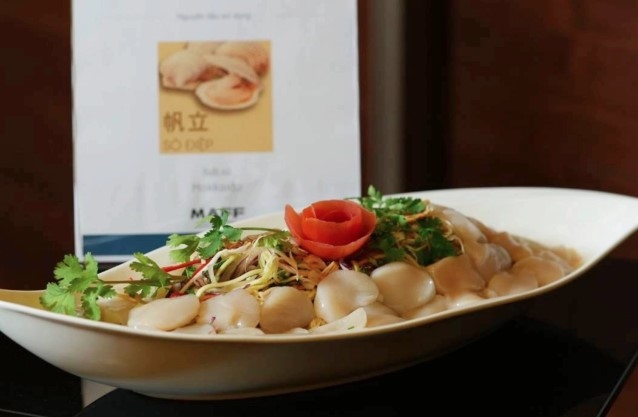 Japan selects Vietnam to process scallops