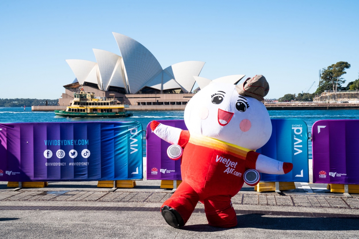 vietjet mo them duong bay moi tu ha noi den sydney, melbourne hinh anh 1