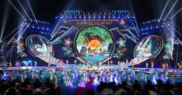 visit vietnam year, ban flower festival 2024 kicks off in dien bien picture 1