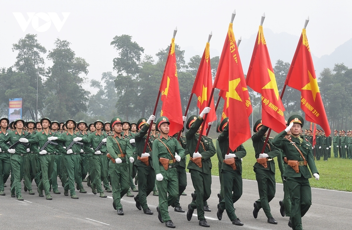 rehearsal for military parade to mark 70th anniversary of dien bien phu victory picture 6