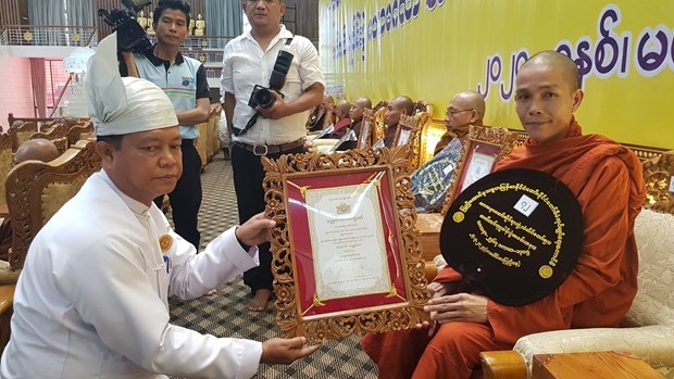 head of vietnamese pagoda in myanmar honoured with noble title picture 1