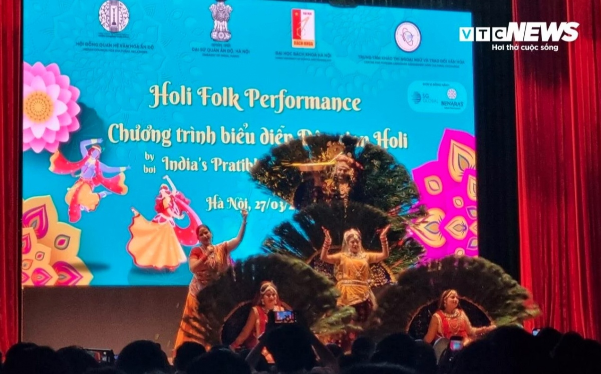indian folk dance introduced in hanoi picture 1