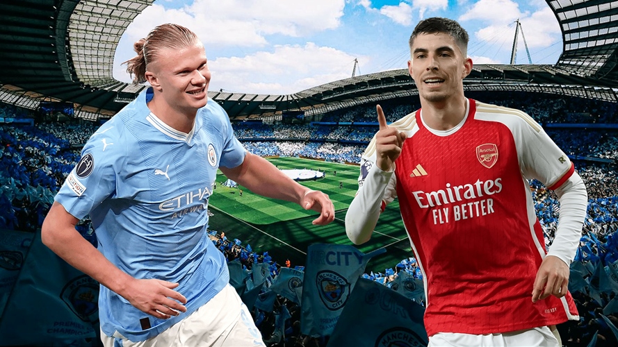 Dự đoán tỷ số, đội hình xuất phát trận Man City - Arsenal