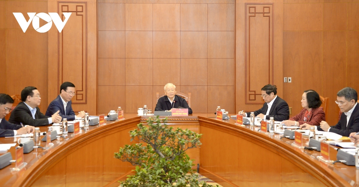personnel subcommittee s first working session of 14th party congress opens picture 4