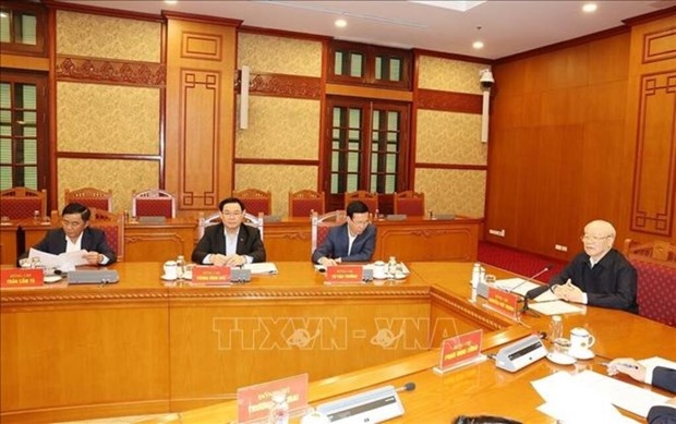 party chief s speech on personnel affairs important officials picture 1