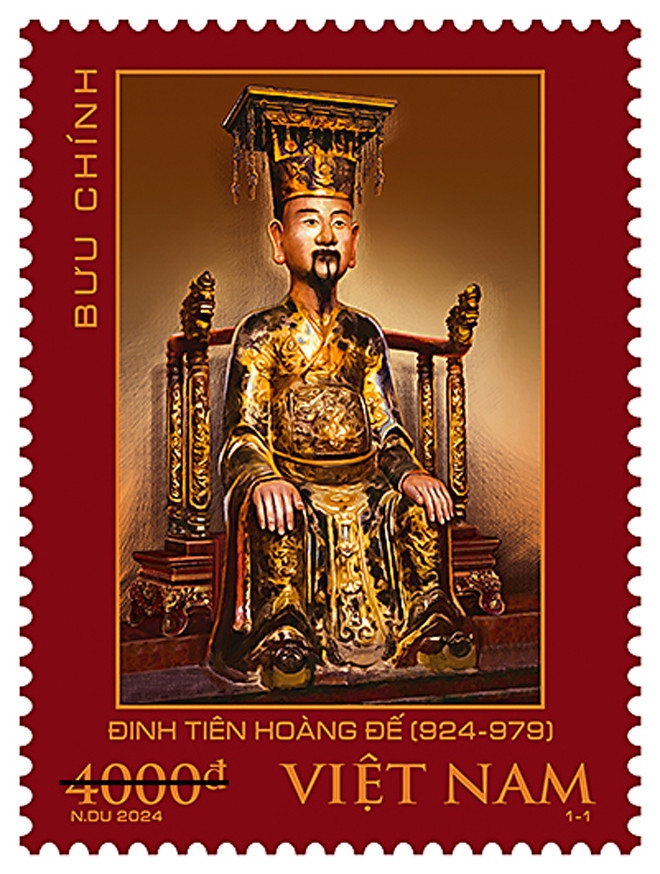 stamp collection celebrating king dinh tien hoang s 1,100th birthday released picture 1