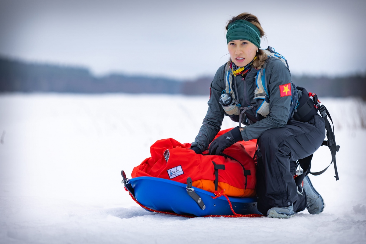 only vietnamese representative completes montane lapland arctic ultra picture 1
