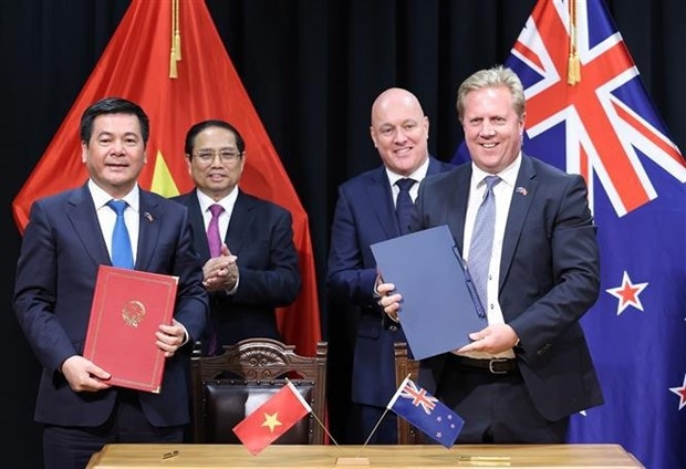 new zealand, vietnamese pms issue joint press release picture 1