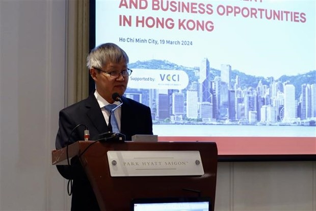 business meeting highlights cooperation opportunities for vn, hong kong china picture 1