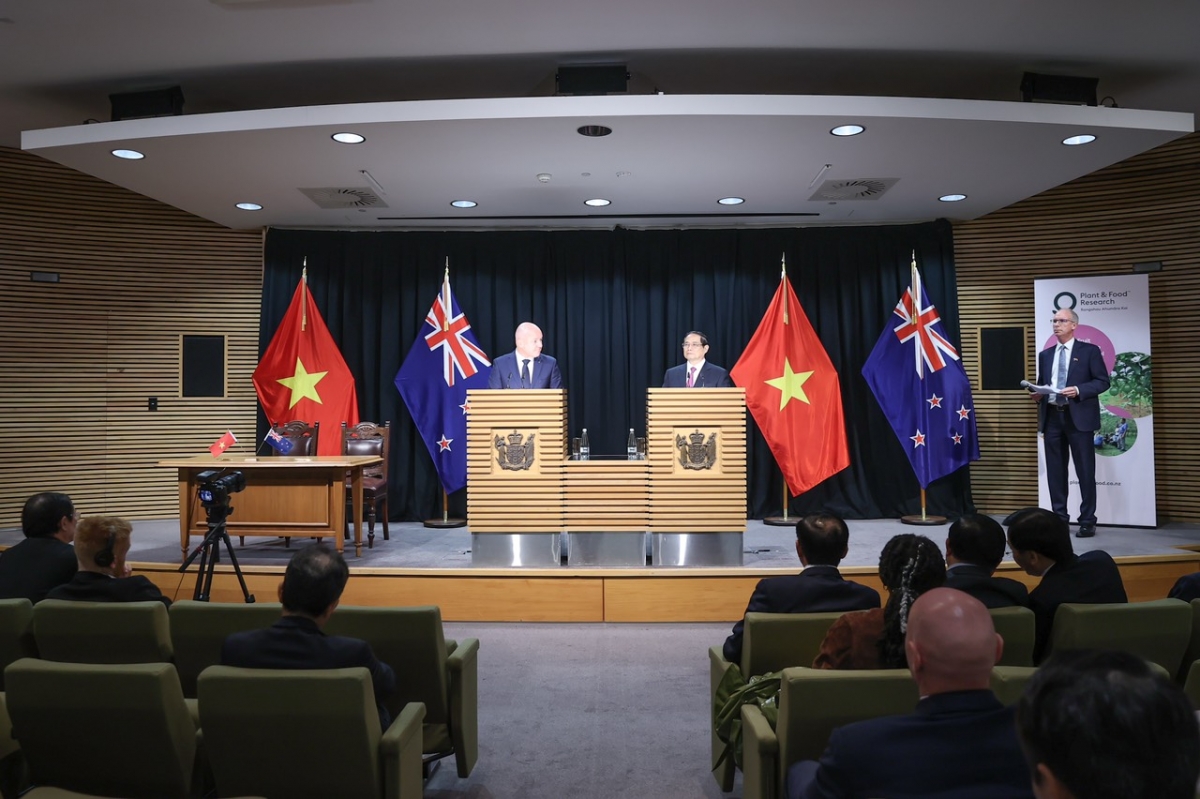 Tuyên bố báo chí chung Việt Nam - New Zealand