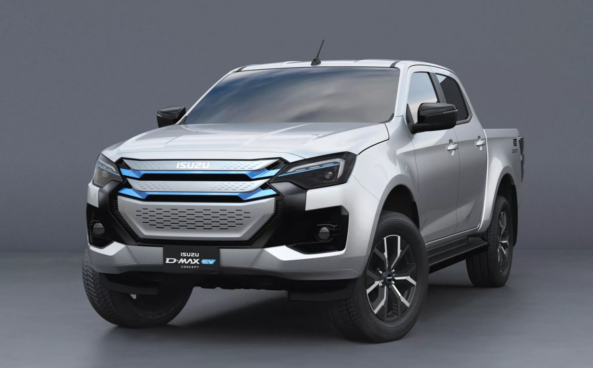 Isuzu D-Max chạy điện được xem trước tại Thái Lan, dự kiến mở bán năm 2025