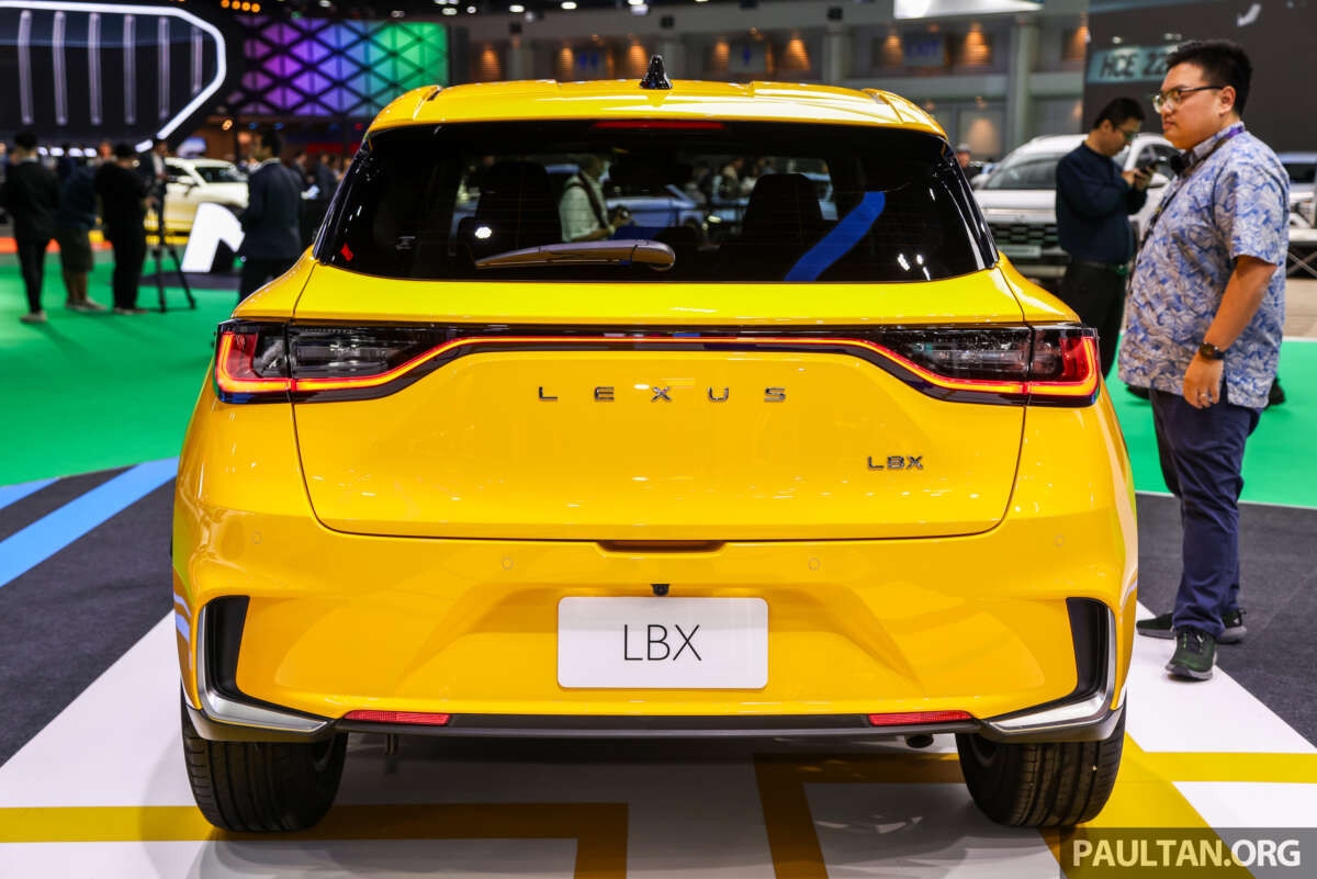 Khám phá Lexus LBX tại triển lãm ô tô quốc tế Bangkok 2024