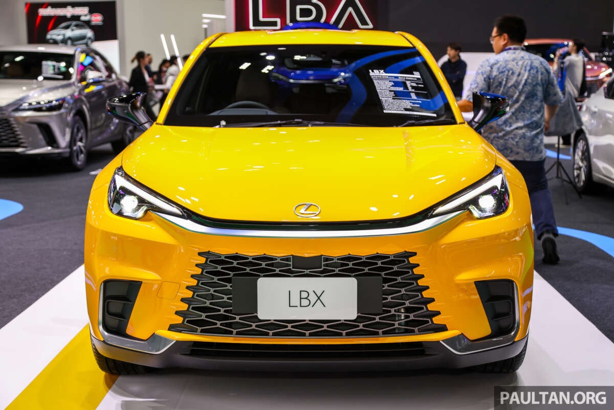 Khám phá Lexus LBX tại triển lãm ô tô quốc tế Bangkok 2024