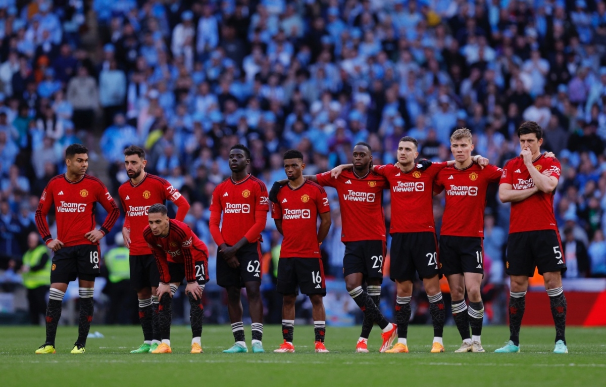 Bán kết FA Cup: Dẫn 3 bàn, MU vẫn chỉ vượt qua Coventry trên chấm luân lưu 11m