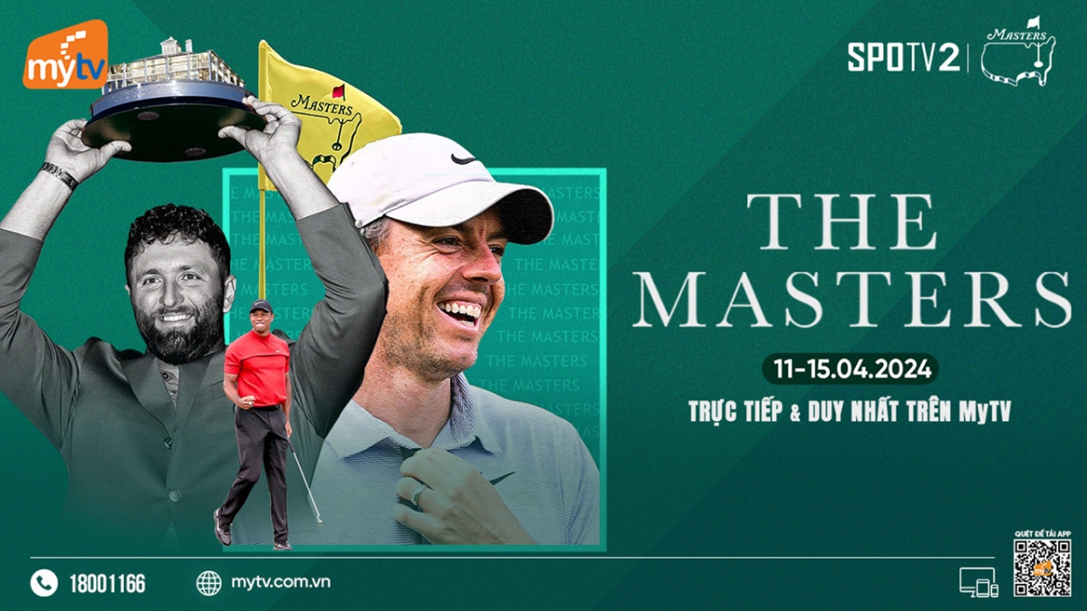 the masters 2024 - giải golf major đầu tiên của năm trên mytv hình ảnh 1 the masters 2024 - giai golf major dau tien cua nam tren mytv hinh anh 1