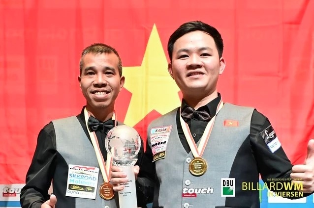 vietnam moves up in three-cushion carom billiards world rankings picture 1
