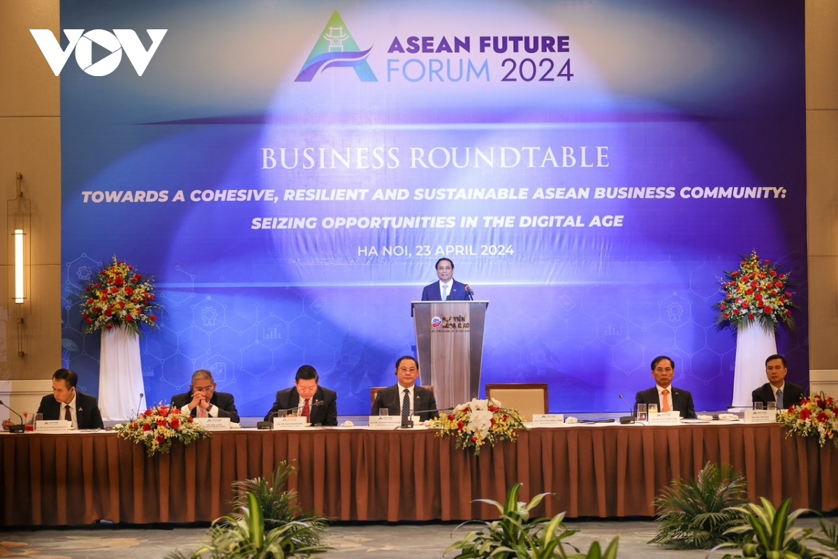 vietnamese and lao pms co-chair roundtable with asean businesses and partners picture 2 vietnamese and lao pms co-chair roundtable with asean businesses and partners picture 2