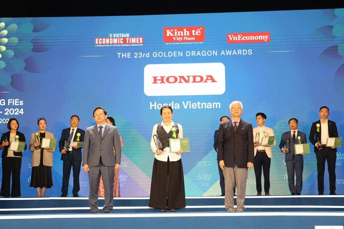 honda viet nam vinh du nhan giai thuong rong vang nam 2024 hinh anh 1