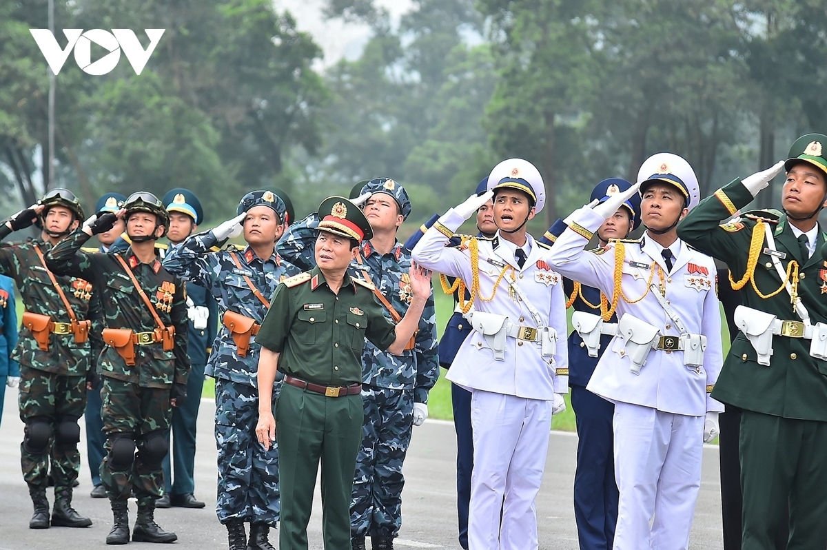 military forces hold rehearsal for dien bien phu victory celebration picture 1